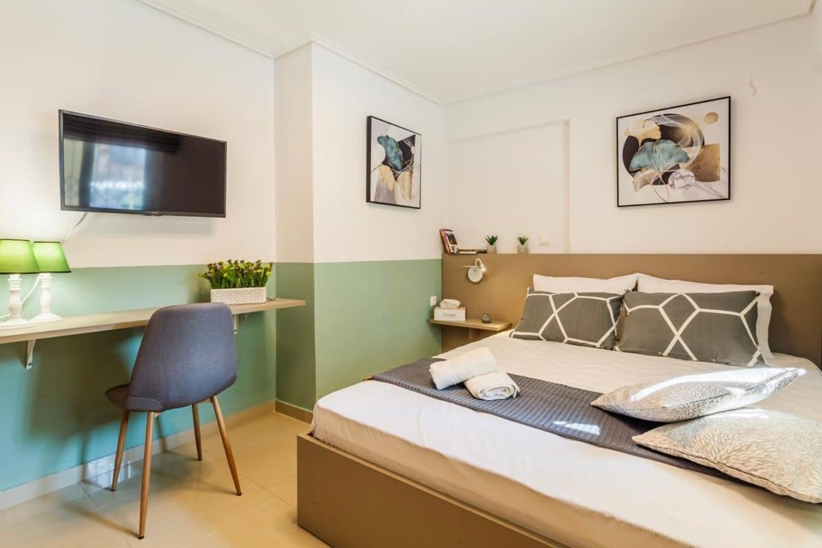 Kalamata Lime Studio - Cozy Gem With Private Parking ภายนอก รูปภาพ